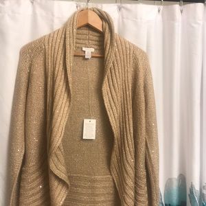 Chico’s metallic cardigan